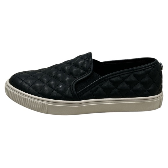 STEVE MADDEN PU LEATHER SLIP-ON SNEAKERS 6.5M - Picture 3 of 8